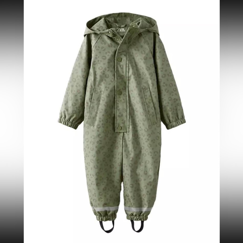 Zara Kids Hooded Long Jumpsuit